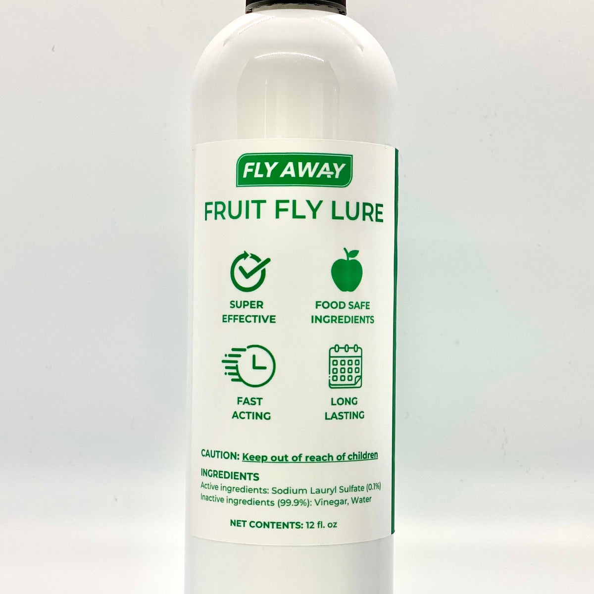 Fly Away Fruit Fly Trap Kit and 12 oz Refill Lure Fruit Fly Trap Kit